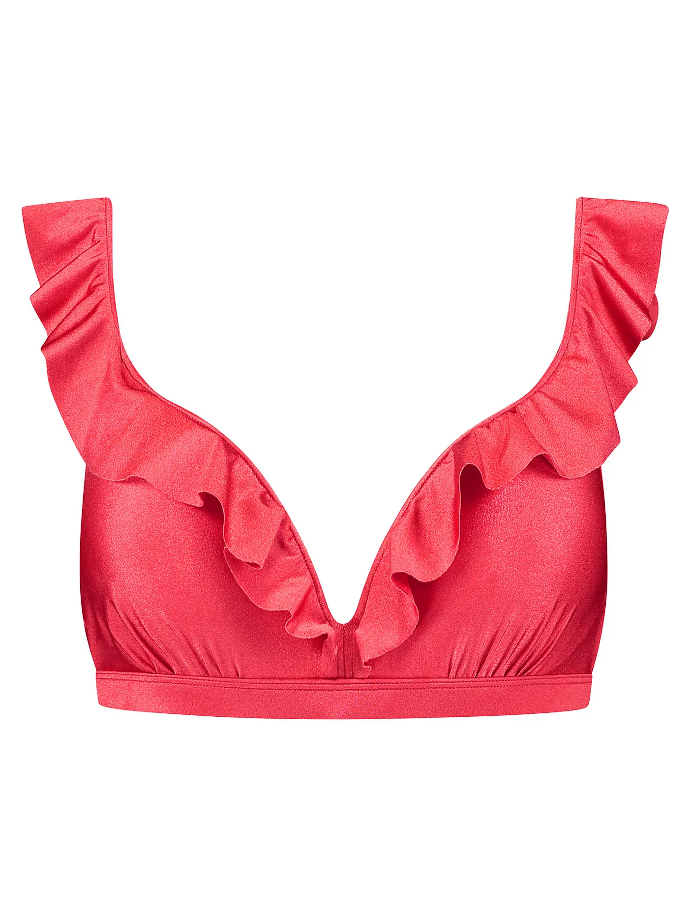 BEACHLIFE | Damen Bikinioberteil Red Shine | 